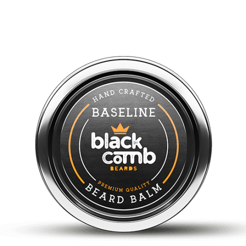 black comb beard balm baseline front