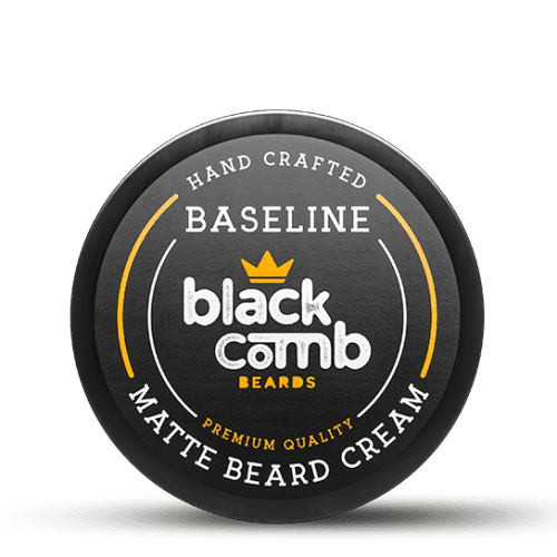 black comb beard cream baseline front