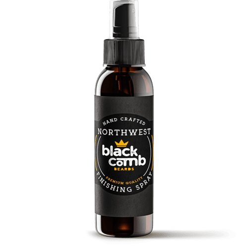 black comb beard finishing spray northwest front