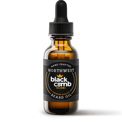 black comb beard oil northwest front